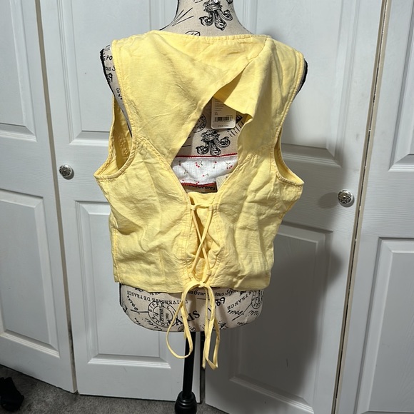 Free People Reisling Vest in “Cornbread Batter” - Picture 4 of 11